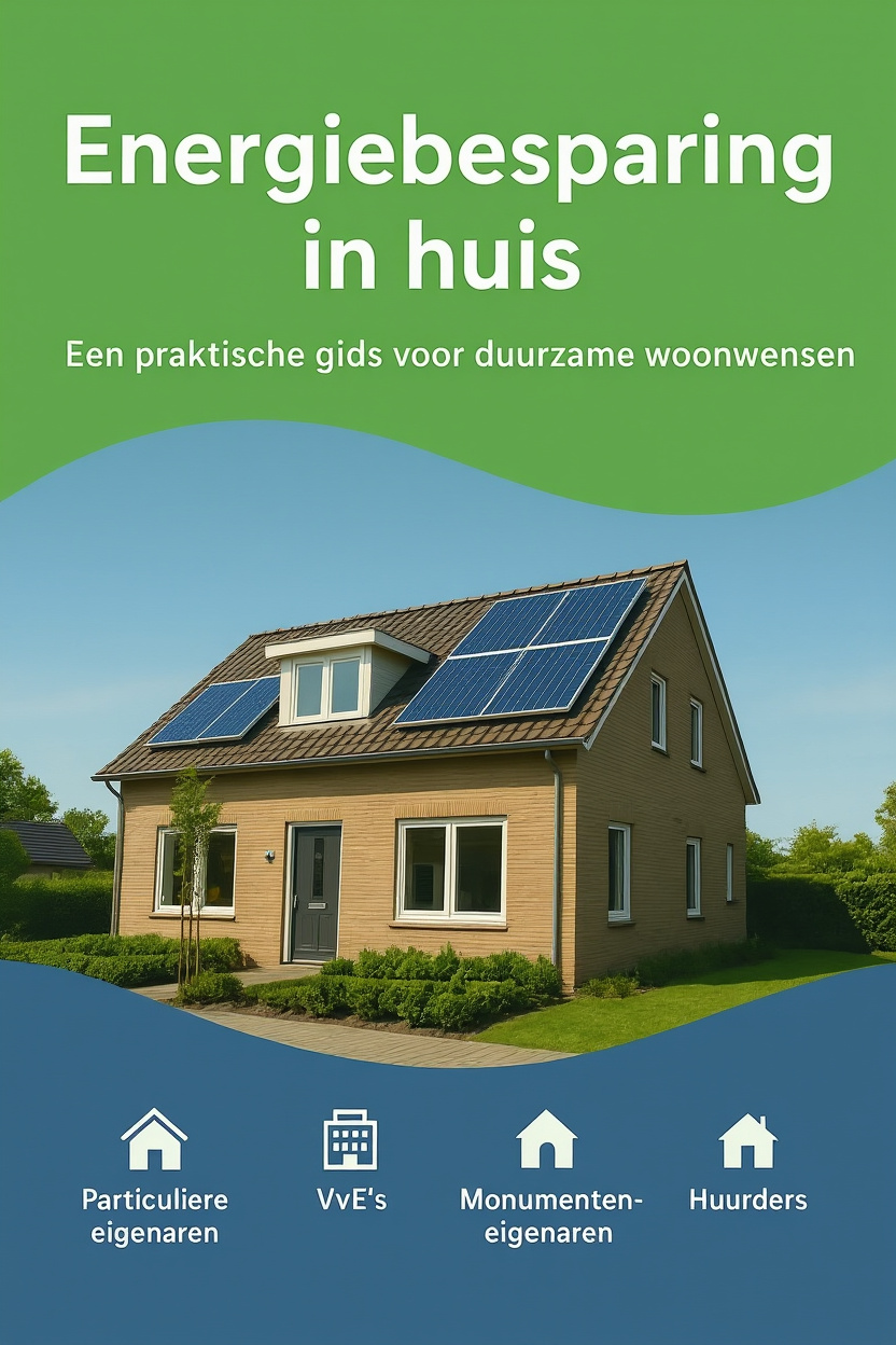 Boekcover Energie besparen in huis